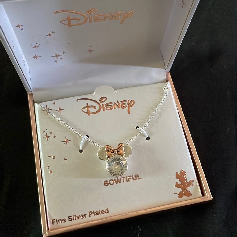 Disney Minnie Mouse “You’ll Forever Be My Minnie” Necklace